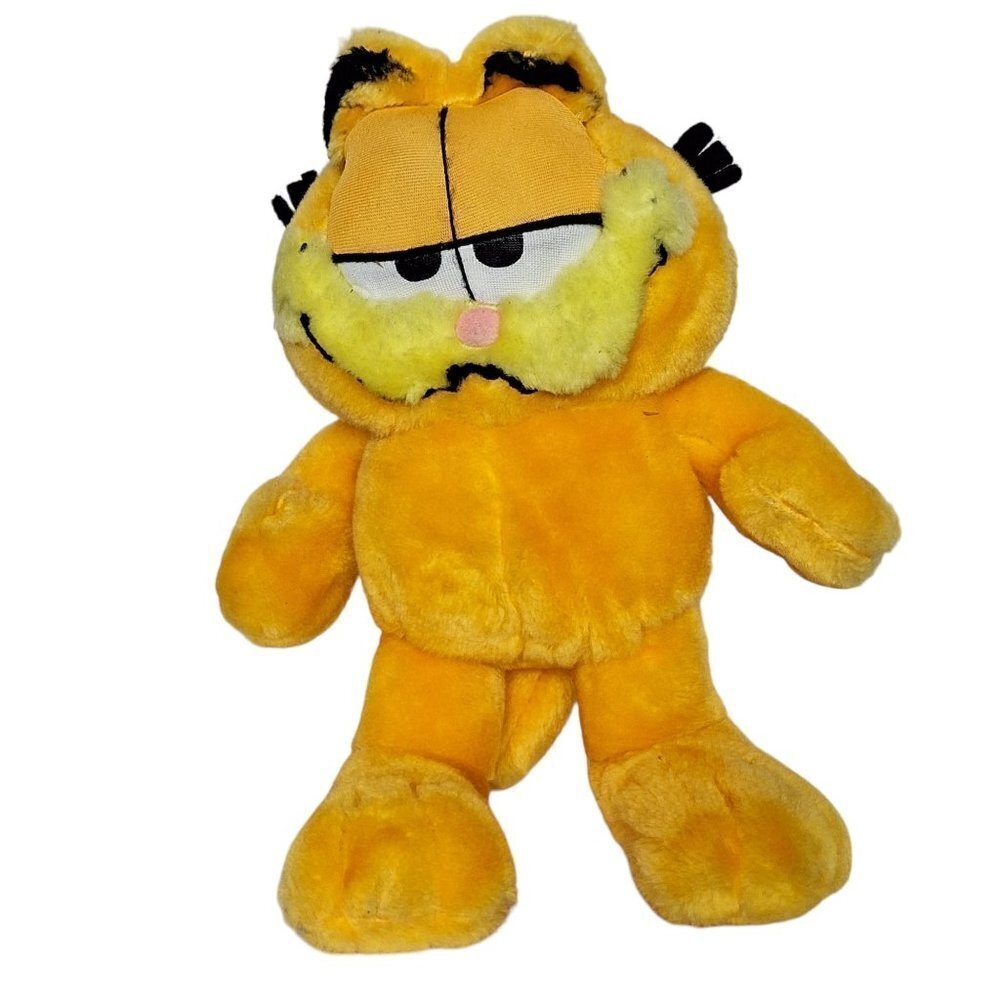Garfield Orange Cat Plush Play By Play Stuffed Animal 10.25"